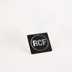 4PCS DIY RCF Aluminum Logo Badge Replacement Piece 40mm(1.57")