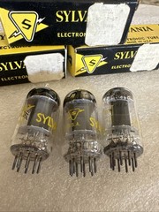 Sylvania 6211 Vacuum Tubes – Made in USA 1967 – NOS W/ Original Boxes