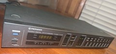 Pioneer TX-05 AM/FM Digital Synthesized Tuner Tested – No Remote – Working