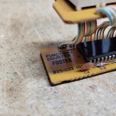 Fostex A-8 LR LED readout PCB #8251033