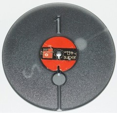 VINTAGE BASF 7&Prime; x 1/4&Prime; EMPTY TAKE UP REEL DARK TINT