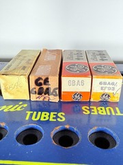 Lot of 4 Mix Brand 6BA6 Untested Tube