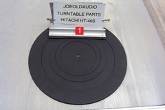 Hitachi HT-40S Turntable Rubber Mat. Soft & Pliable. Tested Parting Out HT-40S