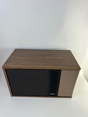 Bose 301 Series II Direct Reflecting Speakers Pair Walnut Tested Working