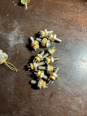 Lot Of 35 Used NPN RF Power Transistors and Microwave Vintage Some Gold Plated