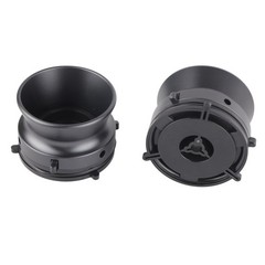 1-Pair 10 NAB Hub Adapters Polished Aluminum Reel Opener For Studer/ (Grey)