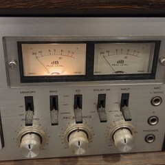 Vintage TEAC A-700 Stereo Cassette Deck Recorder Rare For Parts or Repair