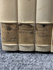 BASF Lot of 10 Reel to Reel Hard Plastic, Recorded Reels Untested, 7&Prime;