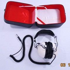 Vintage Pioneer SE-50 2-Way Stereo Headphones Orig Case Tested Works Great Japan