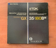 TDK GX 35180Bm Metal Reel – 10.5&Prime; reel A1YC628