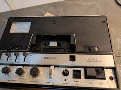 Vintage 1970s ADVENT Cassette Deck Model 201 Made in USA