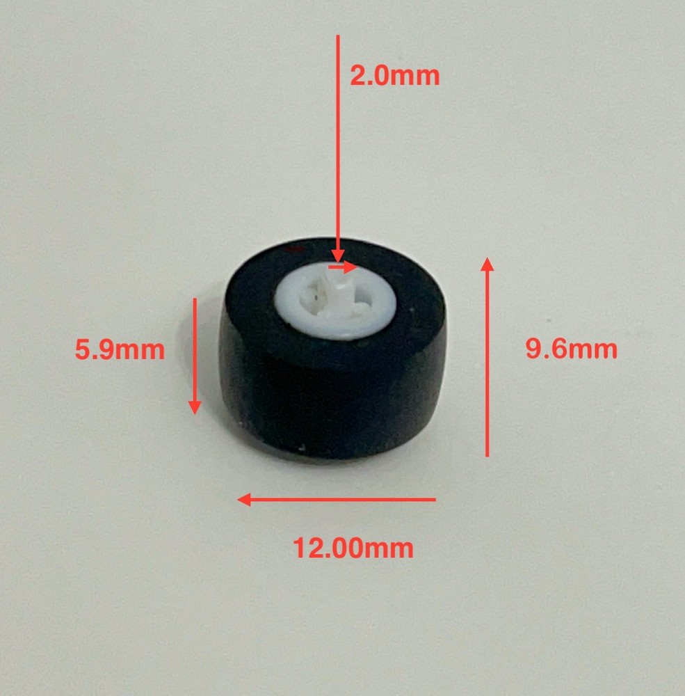 2 PCS Pinch Roller for Most JVC TD- W series Cassette Deck Spare Genuine Part