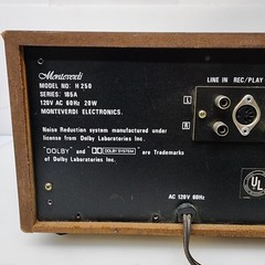 Monteverdi Stereo Cassette Deck Stereo Cassette Deck Variant To Akai GXC Rare