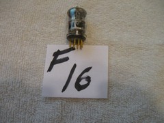 Telefunkem E88CC Gold Pins; Code #5020451 – 604 on top; Germany