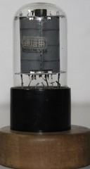1x 1970s 6V6GT NANKING Bottom Square Getter Made in China Amplitrex Tested Tube