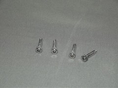 Pioneer PL-516 514 518 540 Stereo Turntable Original Tonearm Mounting Screws