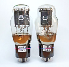 6S4S / 6C4C / 6B4G MATCHED PAIR (2pcs) SVETLANA Black Plate TUBES