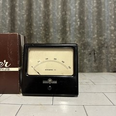 Vintage Microamperes D.C. Gauge Meter by Masters Instruments, Australia – BOXED