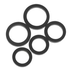 20x Idler Pulley Rubber Ring Idle Wheel Belt for Cassette Deck Recorder