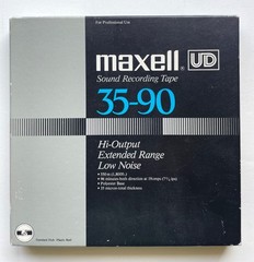 MAXELL UD 35-90 SOUND RECORDING TAPE REEL TO REEL 1800&prime; FT. NEW IN ORIGINAL BOX