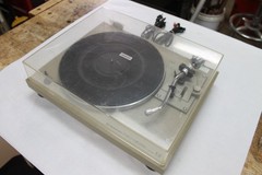 Guaranteed Satisfaction Working Pioneer PL-512 Turntable & Pioneer Dustcover