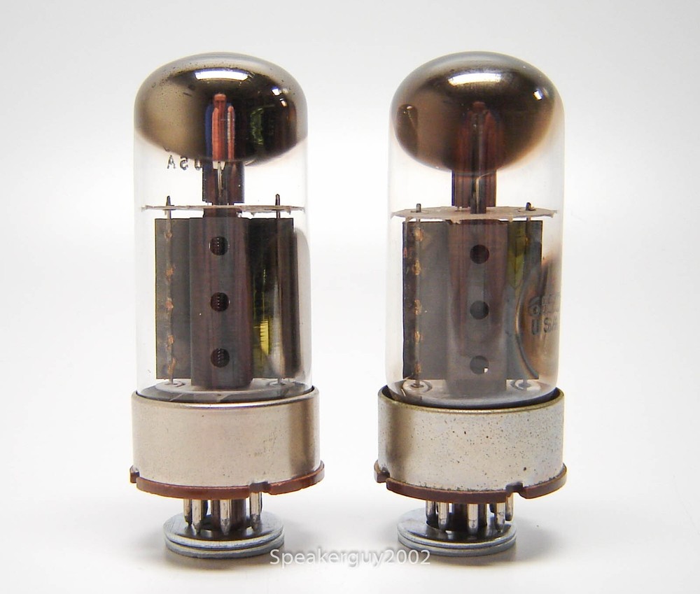 Matched Pair of Sylvania 6550 Vacuum Tubes / KT5