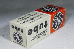 NOS/NIB GE GZ34/5AR4 O-Getter Rectifier Vacuum Tube Made in USA 1961