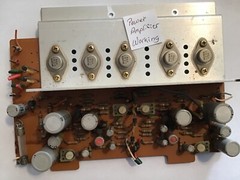 Vintage Sony HP-219A Compact stereo system PARTS…read description please.