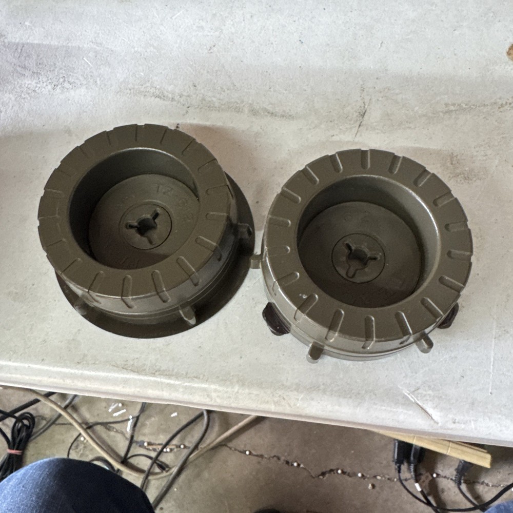 VTG TEAC Tascam PAIR TZ-612 NAB Reel Hub Adapter for 10.5&Prime; Reels Akai Reel READ