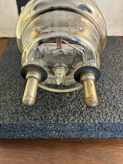 vintage Hytron 833A High-power Triode Vacuum Tube