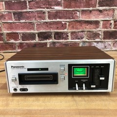 Panasonic RS-805US 8-Track Tape Recorder Wood Grain/Silver Made in Japan (WORKS)