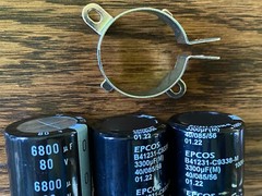 3 Replacement Main Filter Capacitors Marantz 2230 1060 6800 80v 3300 uf 100 35mm
