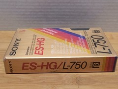 Sony ES-HG L-750 Beta Dynamicron Video Cassette Tape Factory Sealed New