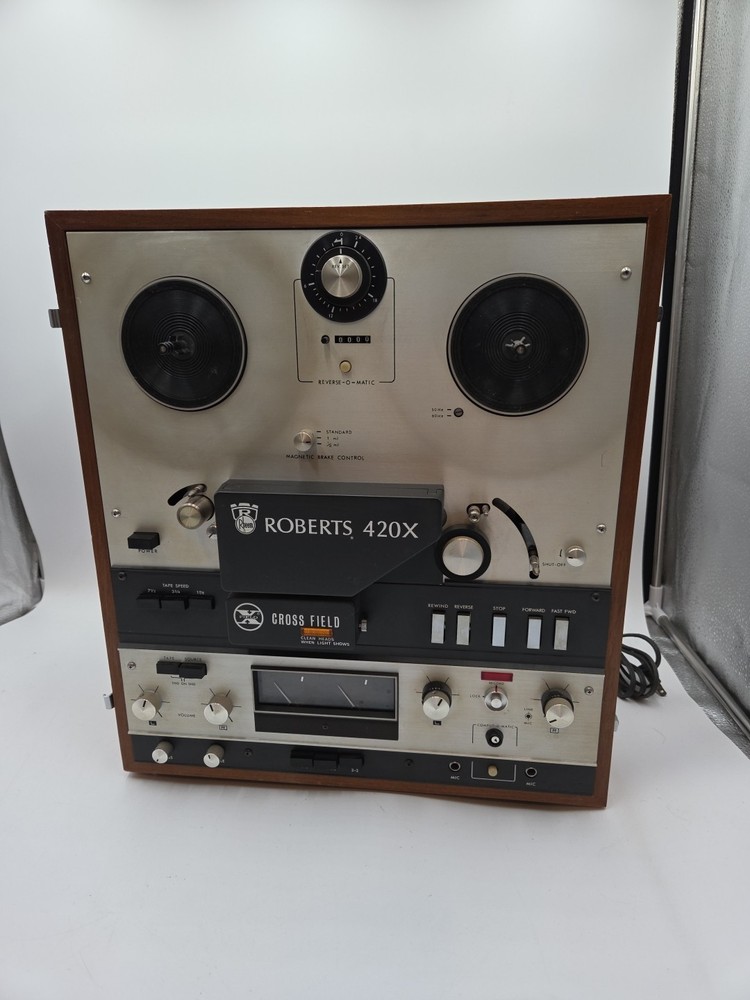 Rheem-Robert 420X Reel To Reel Deck – Parts or Repair Only (Powers On) READ