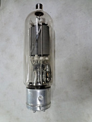 Vtg Cetron 805 Military Lg Vacuum CRT Amp Radio Tube Collectible US Art