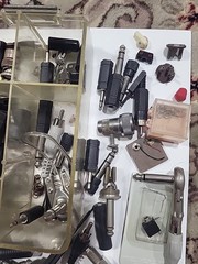 Huge Vintage Audio Adapter Connector Parts Lot RCA 1/4” Ham Radio Electronics