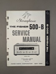 The Fisher 500-B Stereophonic Service Manual D-1231