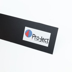Pro-Ject Turntable logo badge Sticker Decal waterproof 31mm(1.22&Prime;)X16mm(0.63&Prime;)