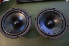 2 Ea Cerwin Vega LSCGQ2030 8 OHM 5 1/4&Prime; Midrange Speakers Shielded LS-5