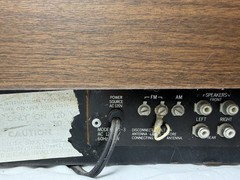 Brother AR-3 Vintage Stereo Receiver AM/FM MPX 8-Track Phono Classic Audio
