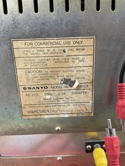 Sanyo DM 5112CX Vintage Monitor Great Shape ***Powers On