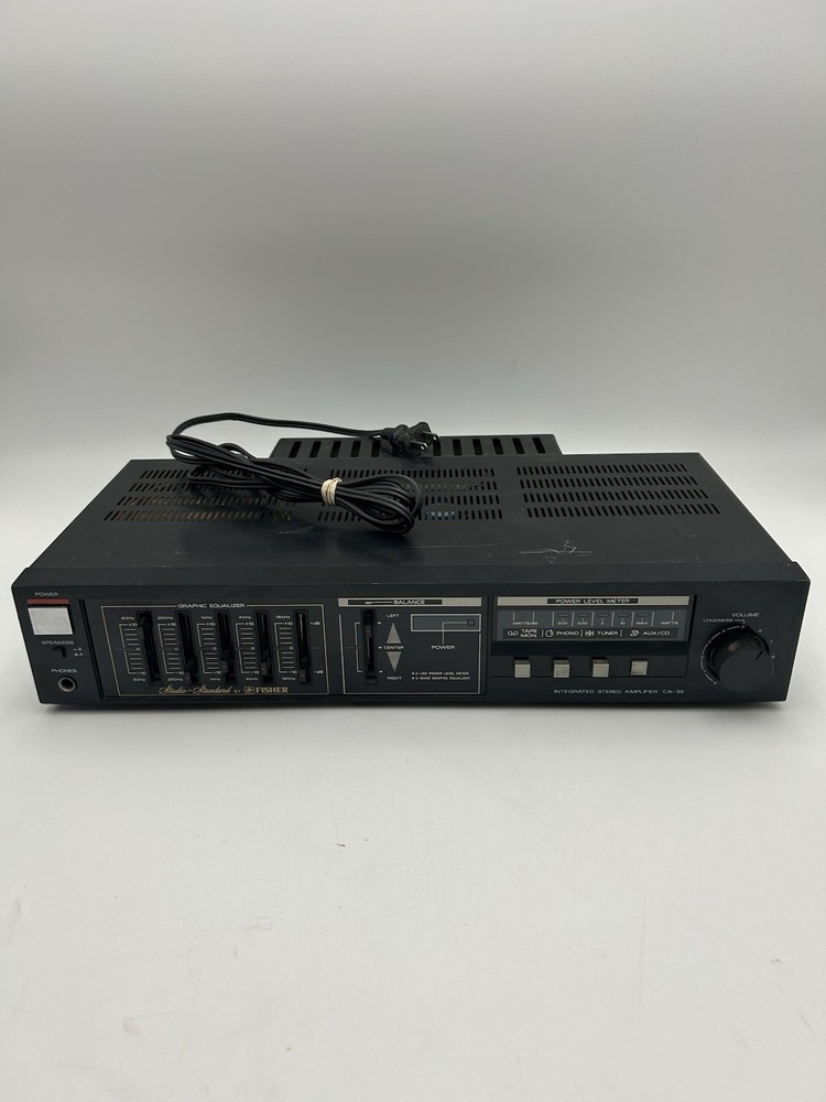 Fisher Vintage Studio Standard. Integrated Stereo Amplifier CA-39 Tested/working