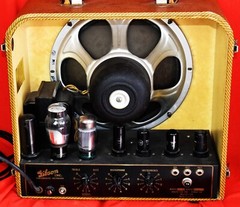 VINTAGE GIBSON EH-150 AMPLIFIER CIRCA 1941-1942 AEROPLANE TWEED COVERING