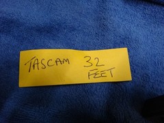 #1 VINTAGE ORIGINAL TASCAM 32 FEET + SCREWS