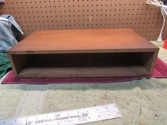 Vintage Stereo Radio Hi-Fi Wood Cabinet Mcintosh Fisher Scott 19&Prime;x3.5&Prime;X11&Prime;