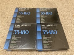 Maxell UD 35-180 N Professional Grade Tape NOS 10.5 (1) new.