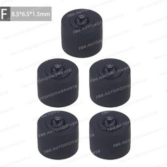 4PC/Set Tape Recorder Pinch Roller for Sony Akai Pioneer Cassette Pulley Player