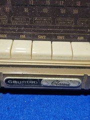Grundig Model 960 Vintage Style AM/FM SW Table Radio Hi-Fi Sound AUX Tested