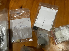 Vintage NOS Sony SuperScope Parts Lot Various Small Parts GREAT LOT GREAT PRICE