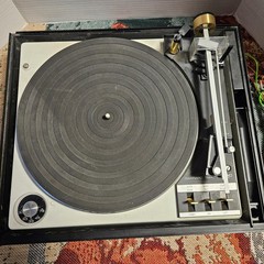 Vintage Garrard Zero 92 Turntable Record Player No Cover Parts or Repair